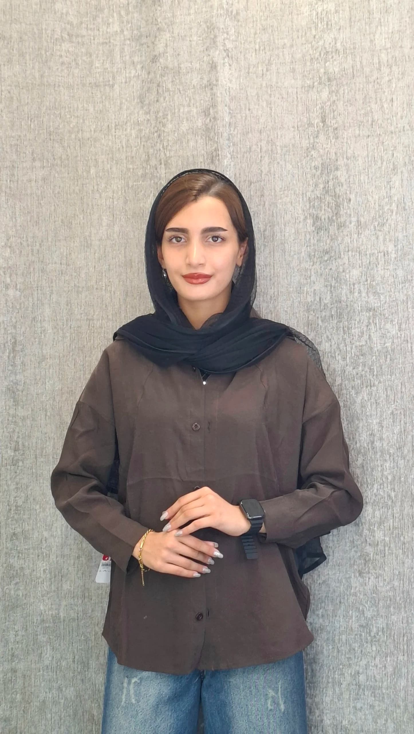مانتو پری سیلک پشت دکمه(زنانه) — تصویر ۳