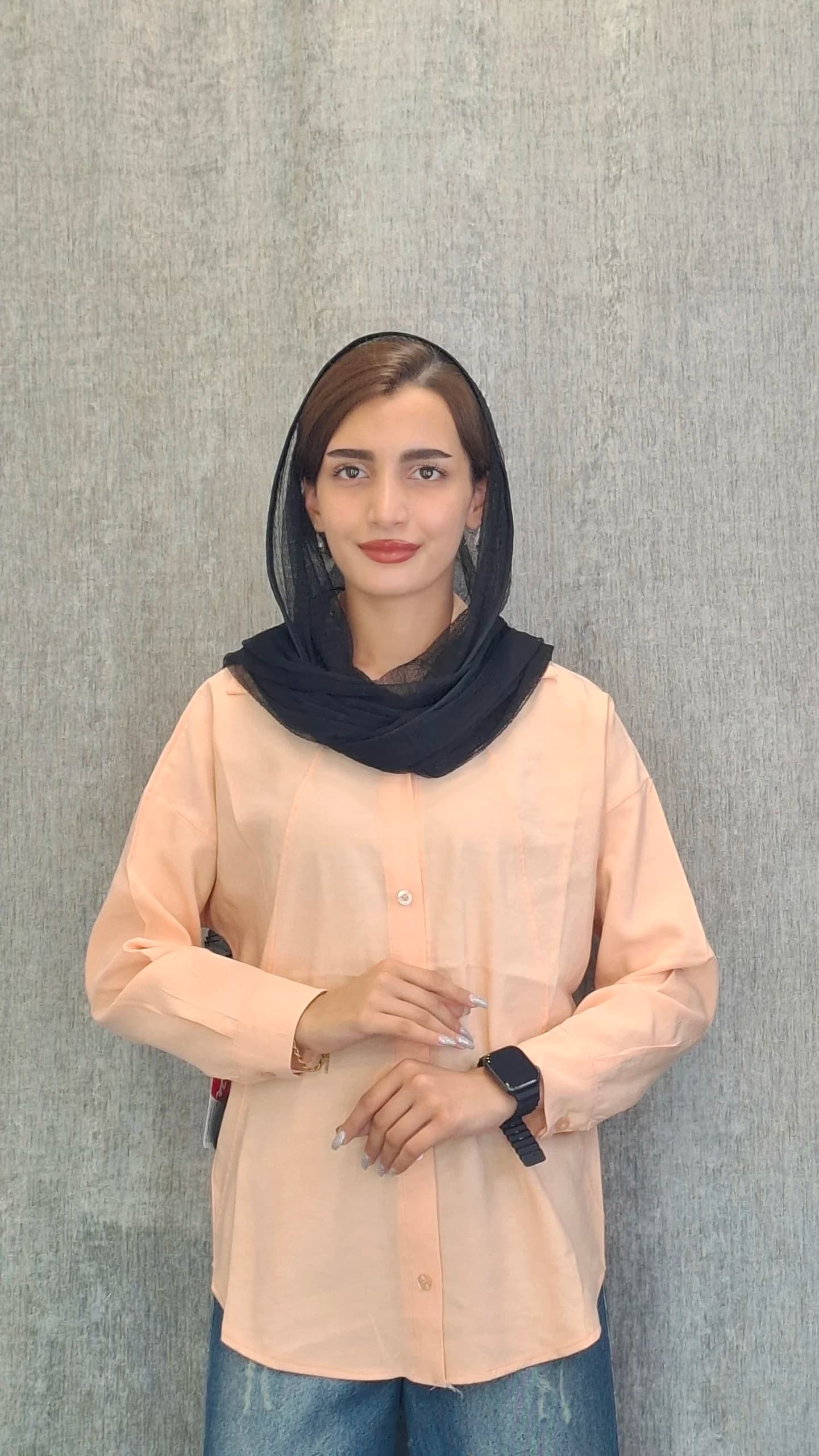 مانتو پری سیلک پشت دکمه(زنانه) — تصویر ۲