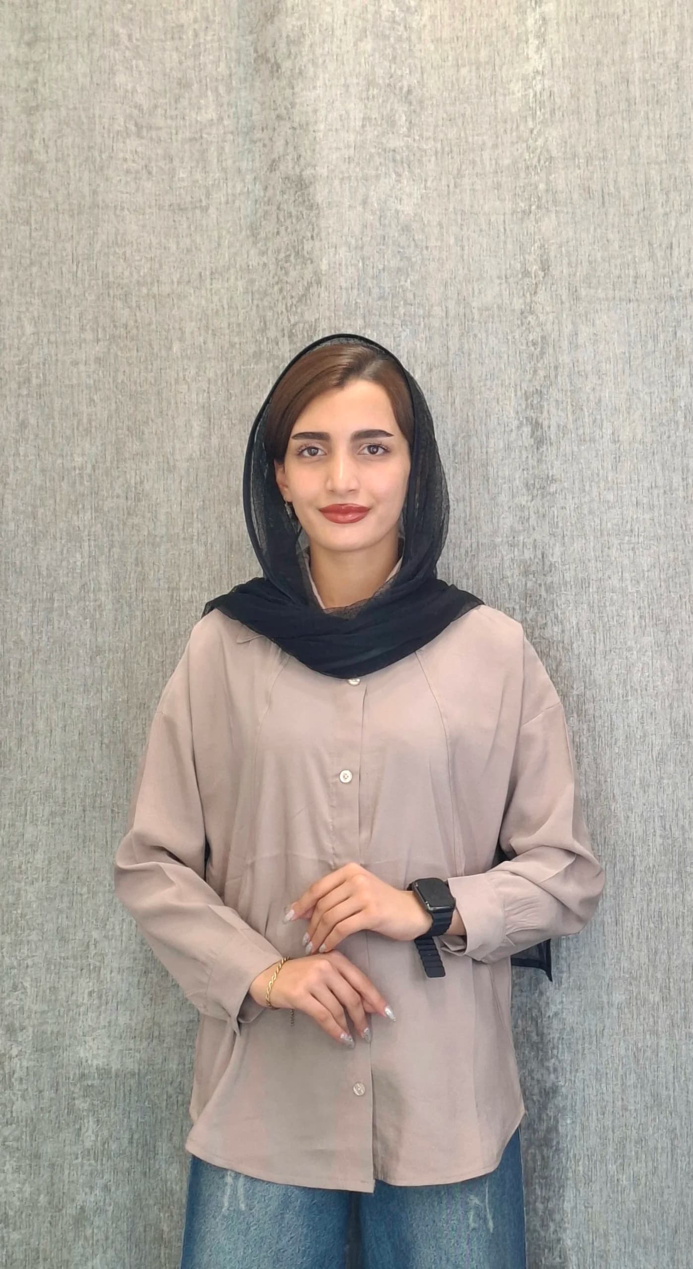 مانتو پری سیلک پشت دکمه(زنانه) — تصویر ۶