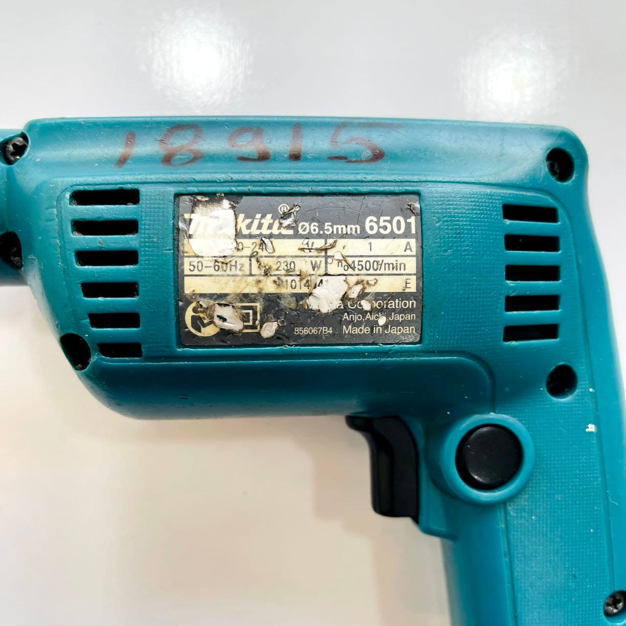 دریل 6.5 میلیمتری ماکیتا مدل 6501 (استوک) — تصویر ۴