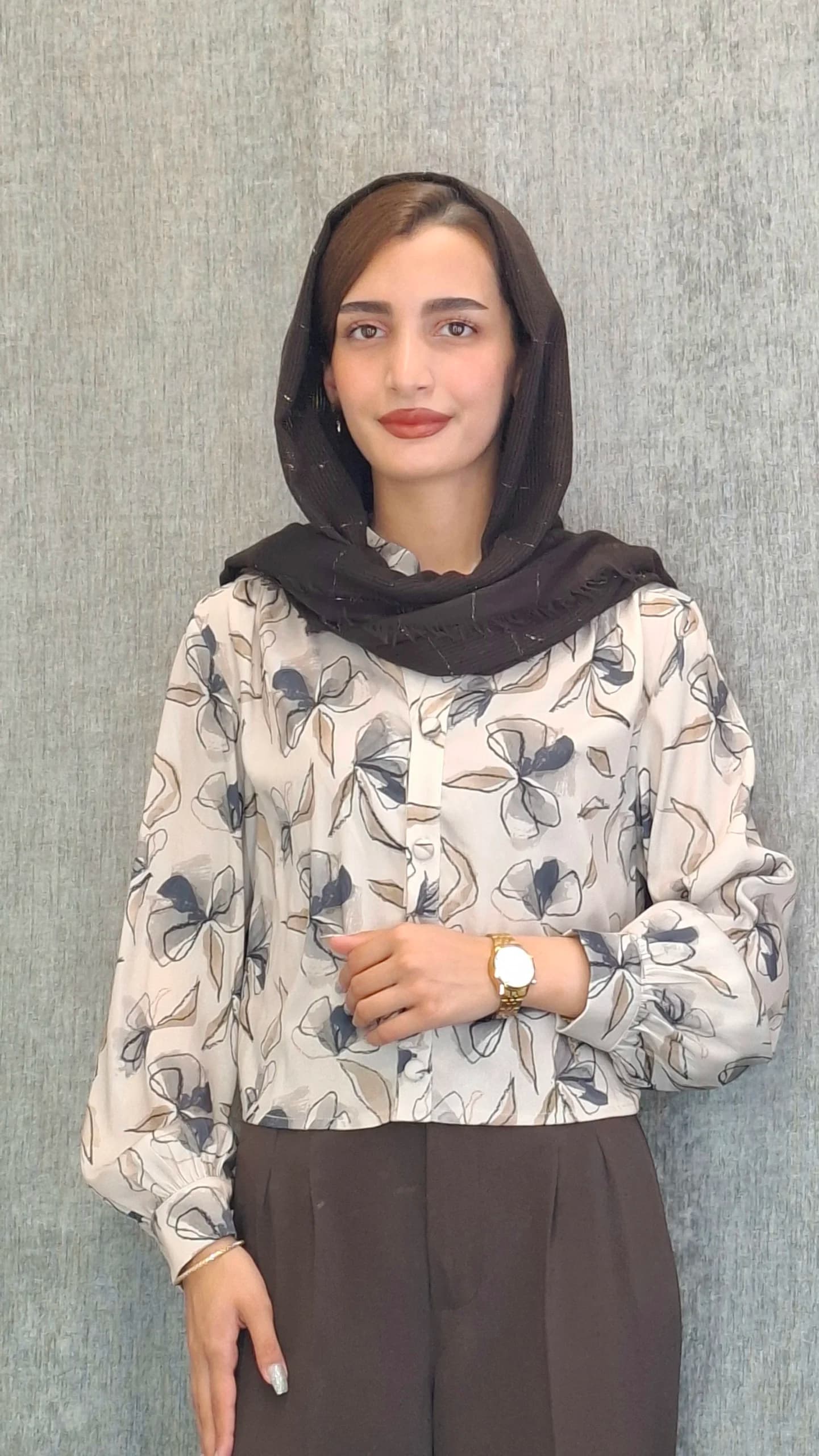 شومیز کراپ طرحدار جولیا(زنانه)