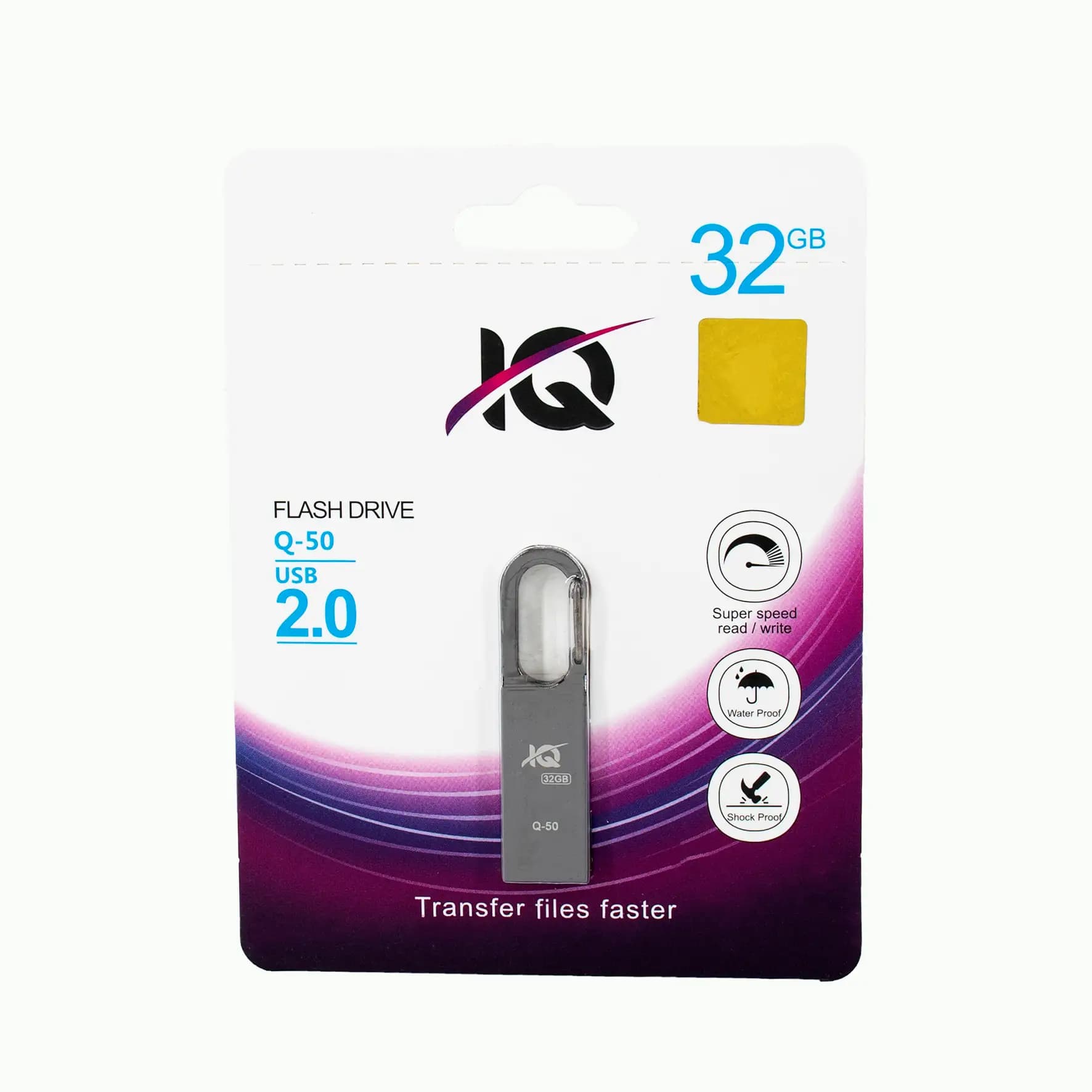 فلش مموری IQ Q-50 ظرفیت 32 گیگابایت | USB 2.0، فروش اقساطی — تصویر ۶