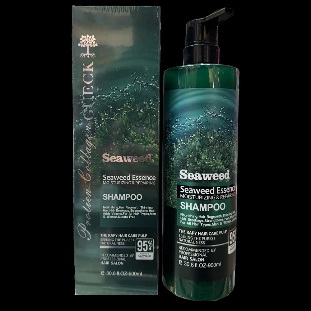 شامپو بدون سولفات عصاره جلبک دریایی Seaweed حجم 900 میلی لیتر