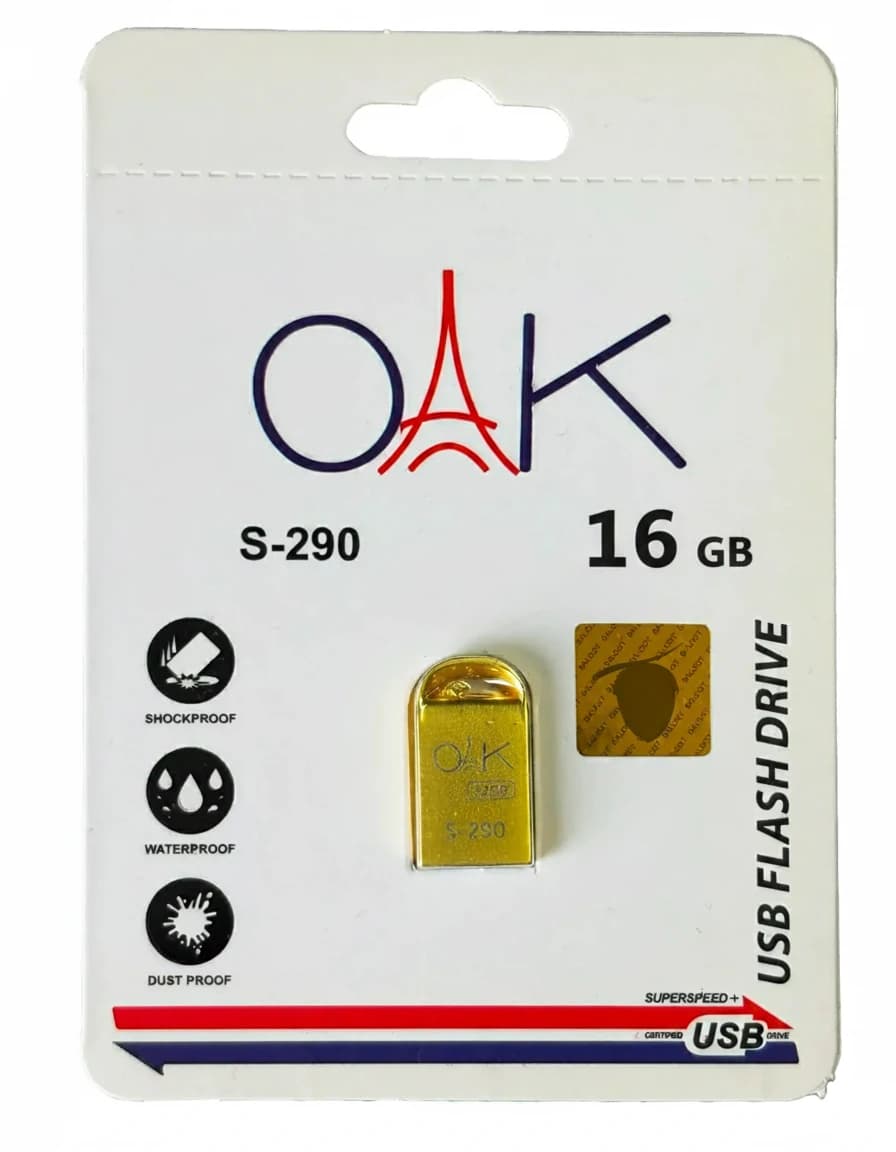 فلش مموری OAK S-290 ظرفیت 16 گیگابایت | USB 2.0،فروش اقساطی — تصویر ۶