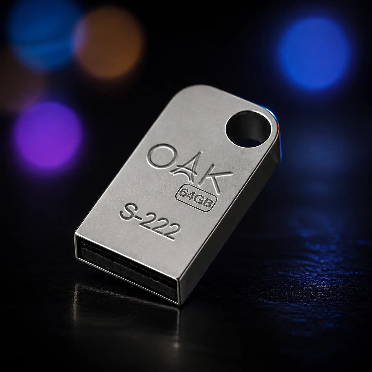 فلش مموری OAK S-222 ظرفیت 16 گیگابایت | USB 2.0، گارانتی 60 ماهه، ارسال فوری+فروش اقساطی — تصویر ۳