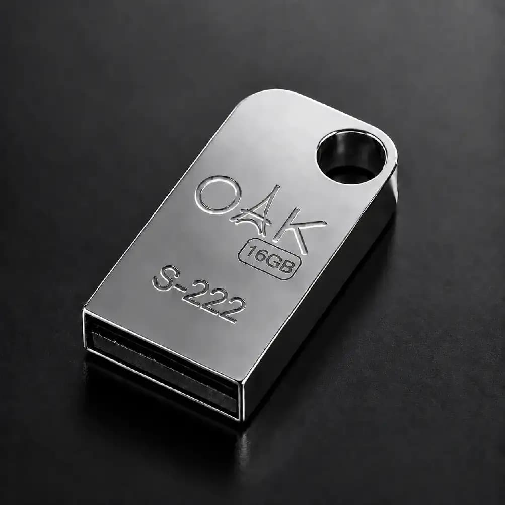 فلش مموری OAK S-222 ظرفیت 16 گیگابایت | USB 2.0، گارانتی 60 ماهه، ارسال فوری+فروش اقساطی