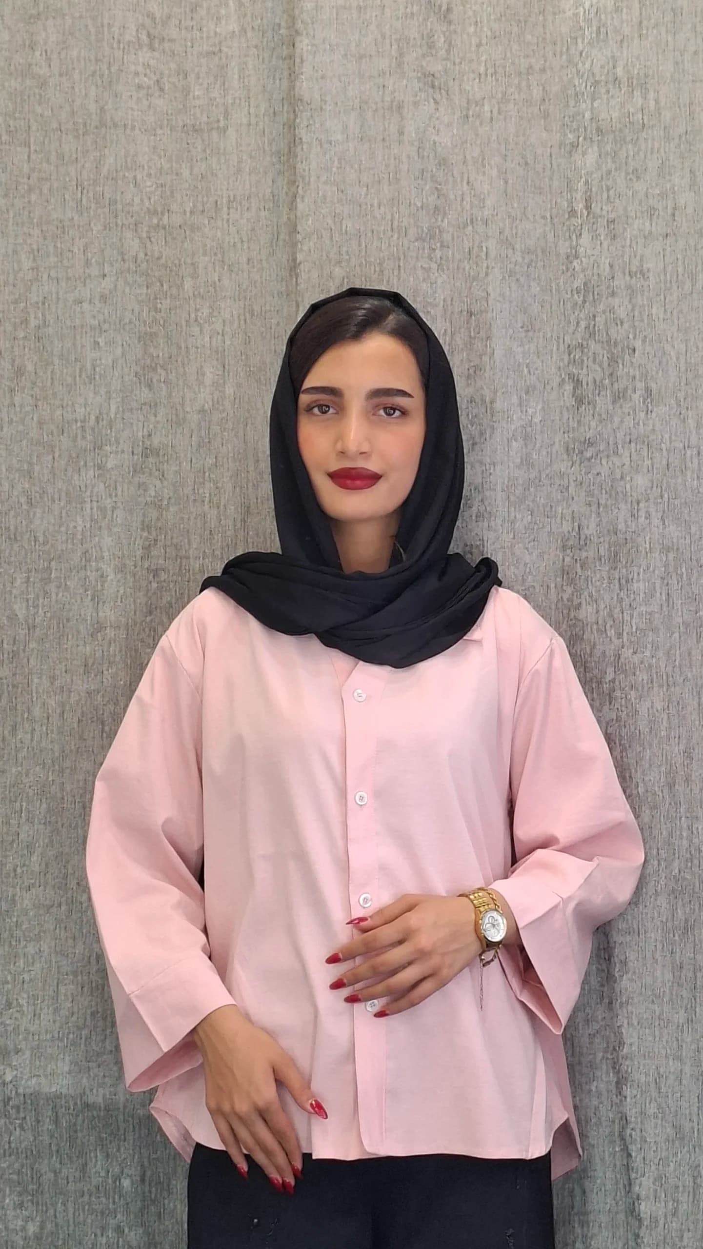 مانتو شومیز «دل‌سا» با یقه دلبری(زنانه) — تصویر ۴
