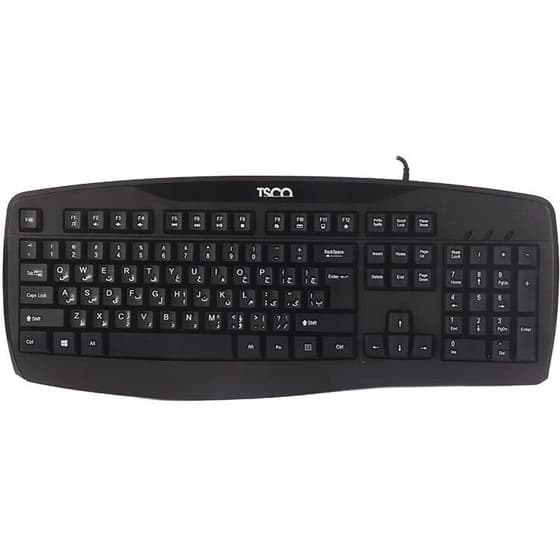 کیبورد تسکو مدل TK8043 با سیم — تصویر ۳