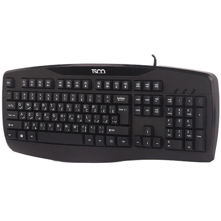 کیبورد تسکو مدل TK8043 با سیم — تصویر ۶