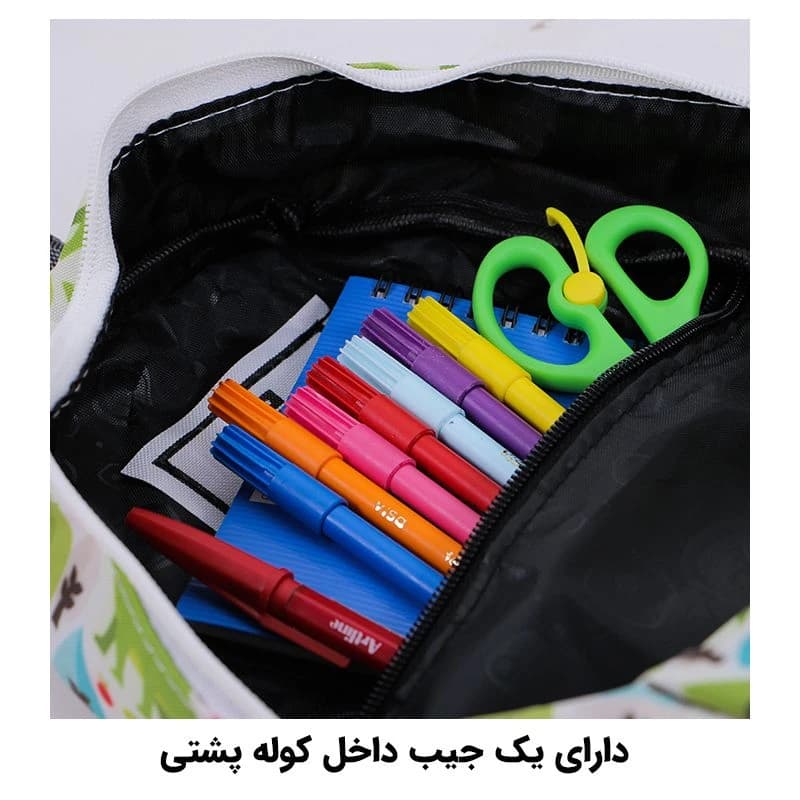 کوله پشتی بچگانه توریث مدل AA-9775 — تصویر ۲