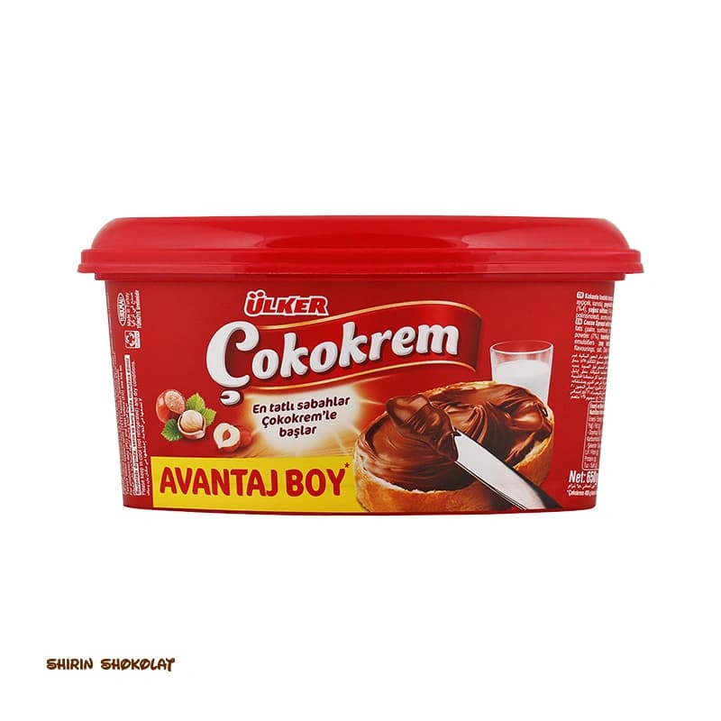 شکلات صبحانه فندقی اولکر چوکوکرم Ulker Cokokrem وزن 650 گرم — تصویر ۲