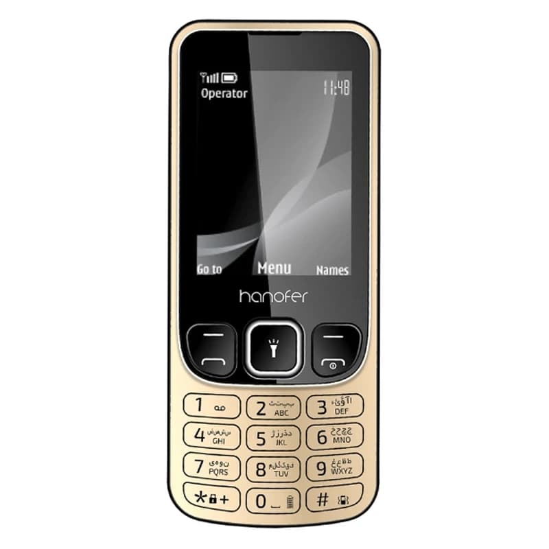 گوشی موبایل ساده هانوفر مدل 6303 دو سیم کارت ظرفیت 32 مگابایت و رم 32 مگابایت — تصویر ۳