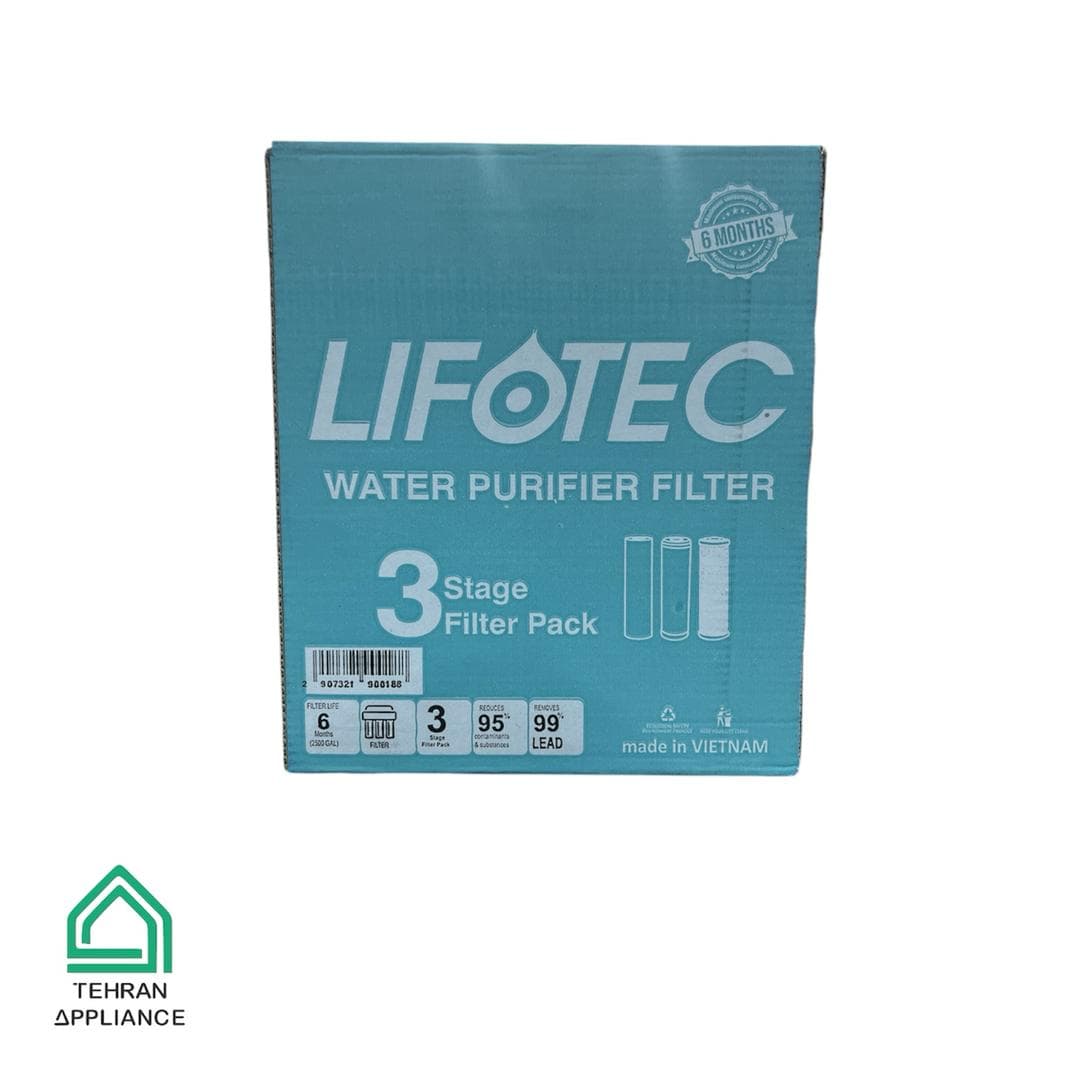 پک 3 مرحله فیلتر تصفیه آب لایف تک ویتنام Lifotec