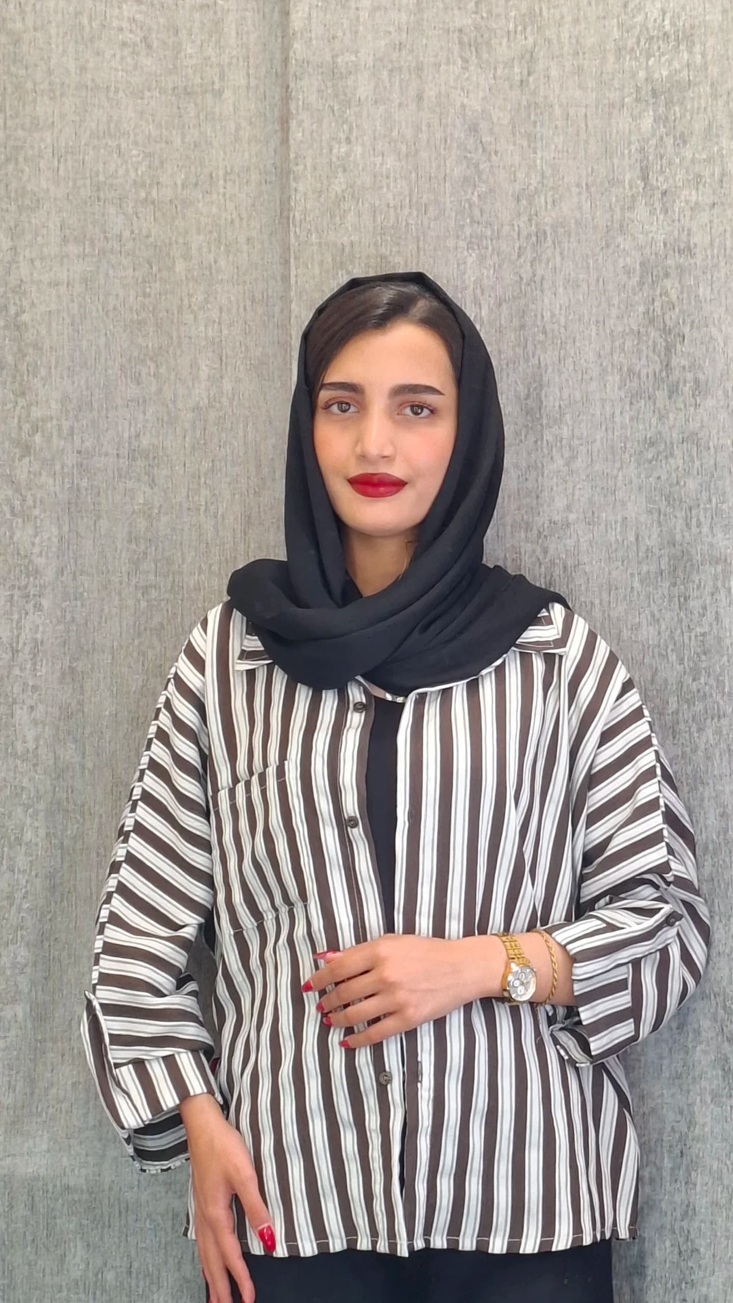 مانتو شومیز راه راه «مارین»(زنانه)