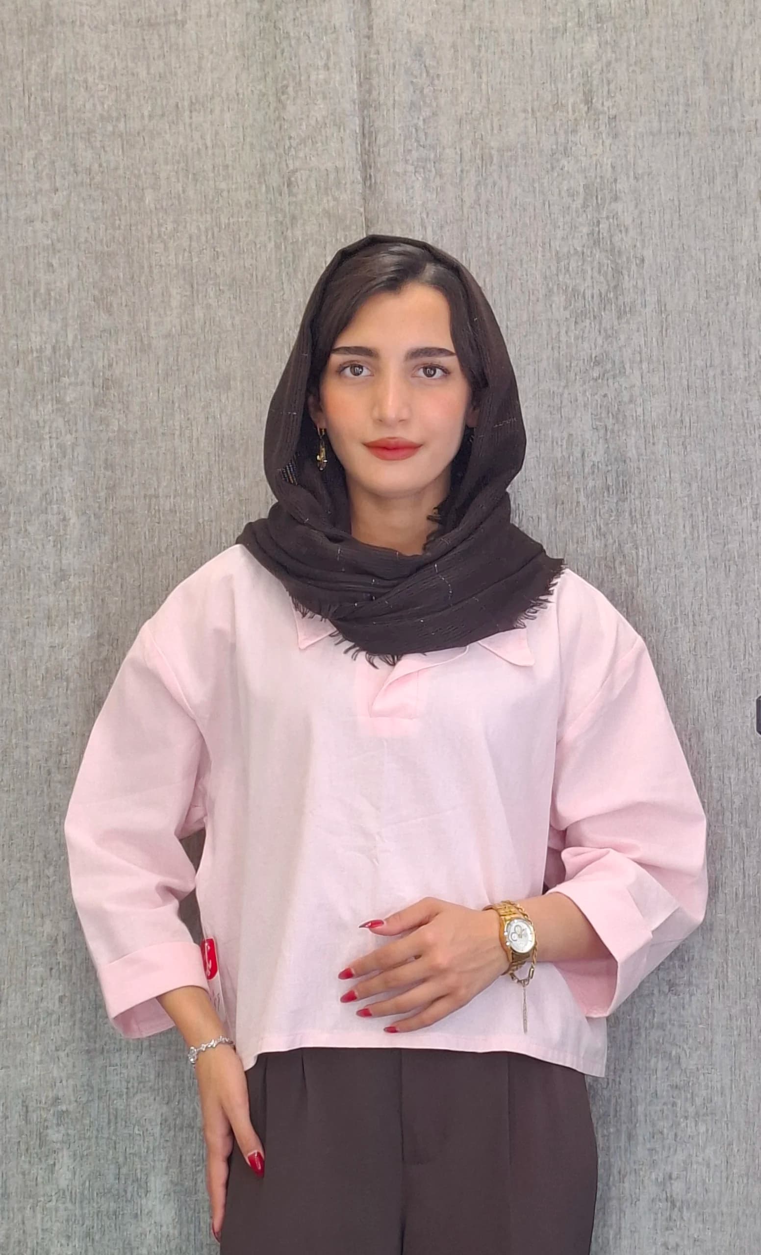 مانتو باکسی «پلو نگین»(زنانه)