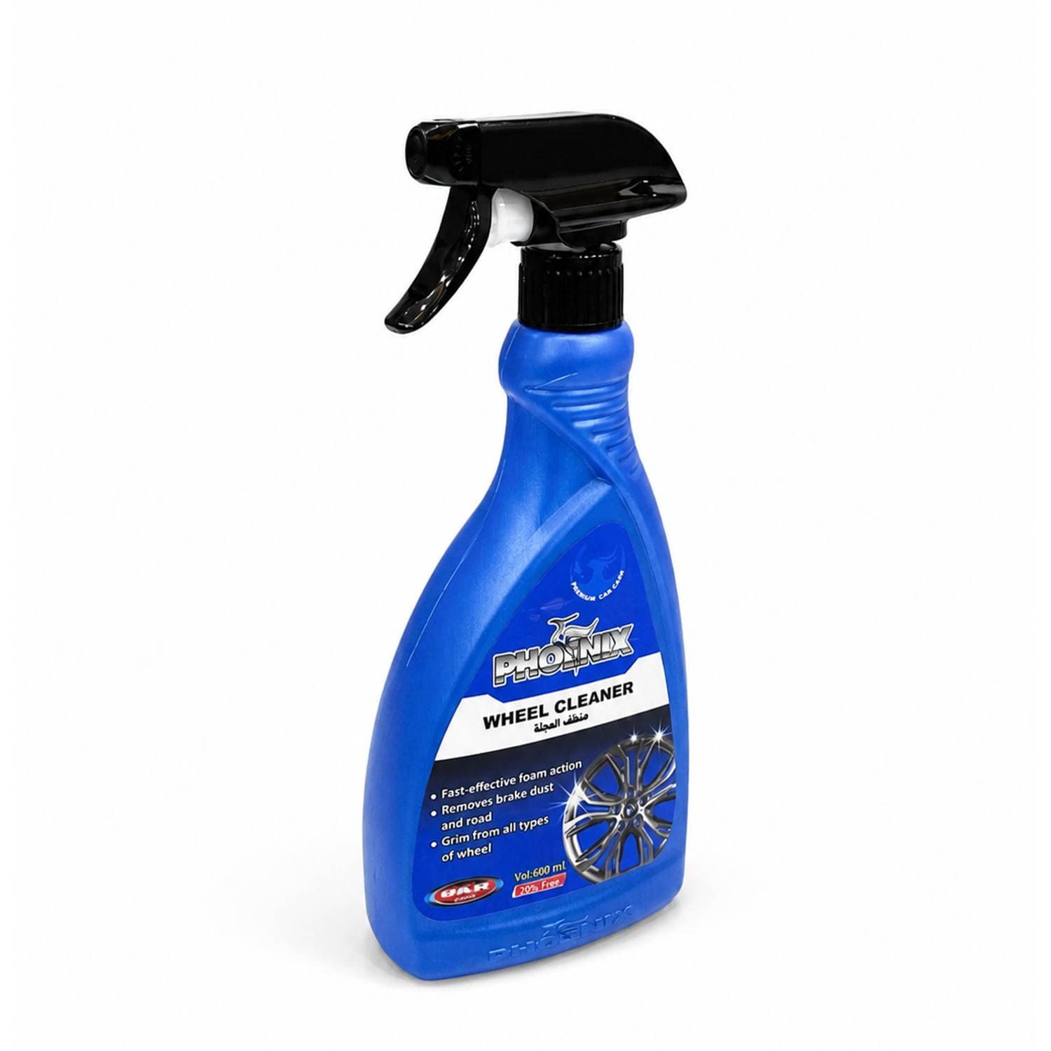 اسپری رینگ خودرو فونیکس مدل WHEEL CLEANER حجم 600 میلی لیتر | گارانتی اصالت و سلامت فیزیکی کالا — تصویر ۲