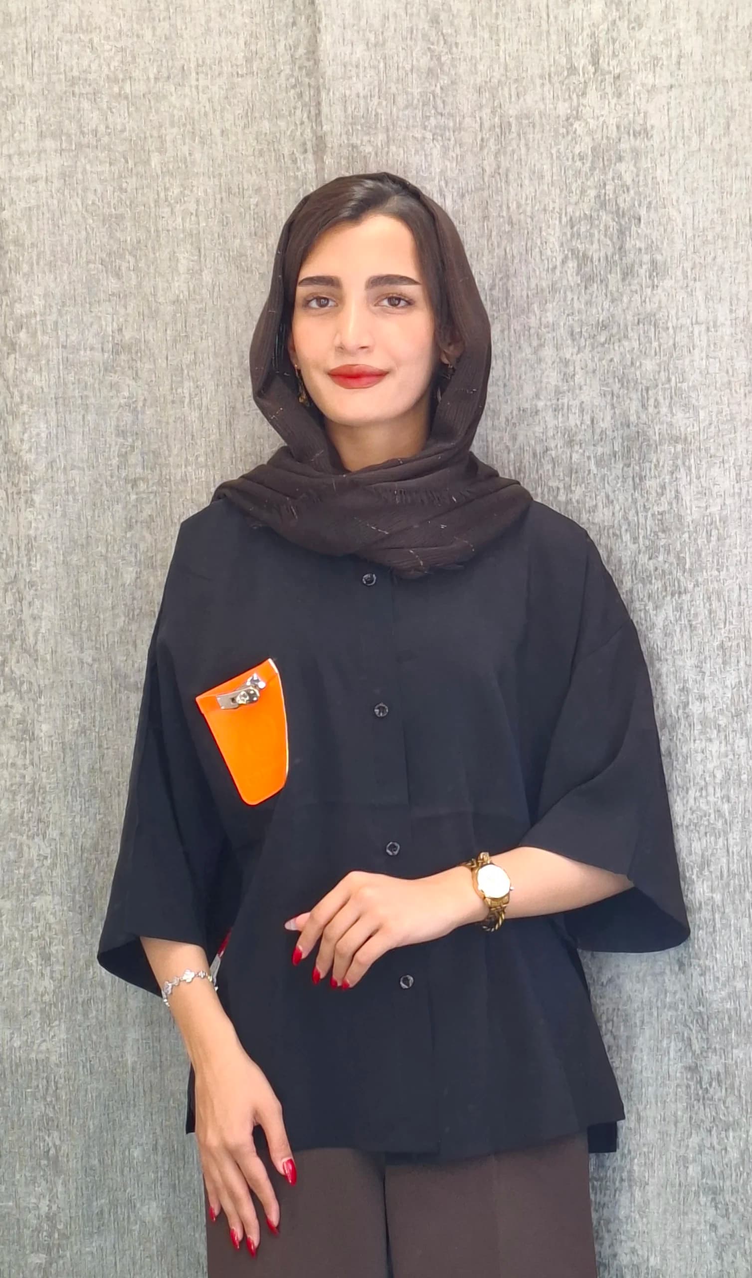 مانتو سیلک «جیب چرم»(زنانه) — تصویر ۶