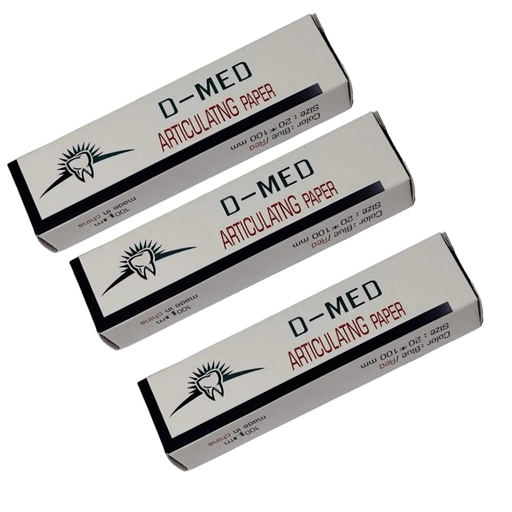 کاغذ کاربن آرتیکولاسیون D-MED (Articulating Paper)