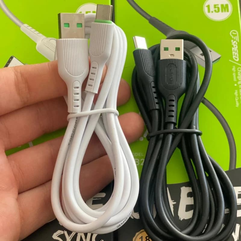 کابل شارژ تایپ سی فست شارژ topcore مدل cb23-11c — تصویر ۵