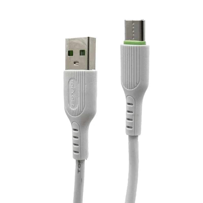کابل شارژ تایپ سی فست شارژ topcore مدل cb23-11c
