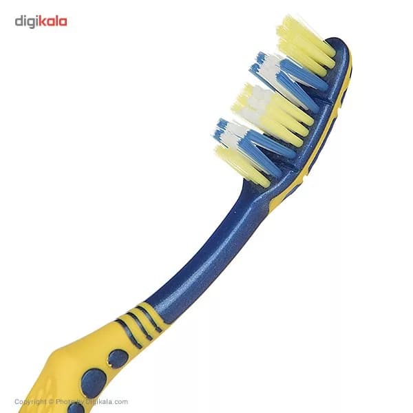 مسواک تریزا سری Super Promo مدل Flexible Head با برس متوسط بسته 3 عددی — تصویر ۲