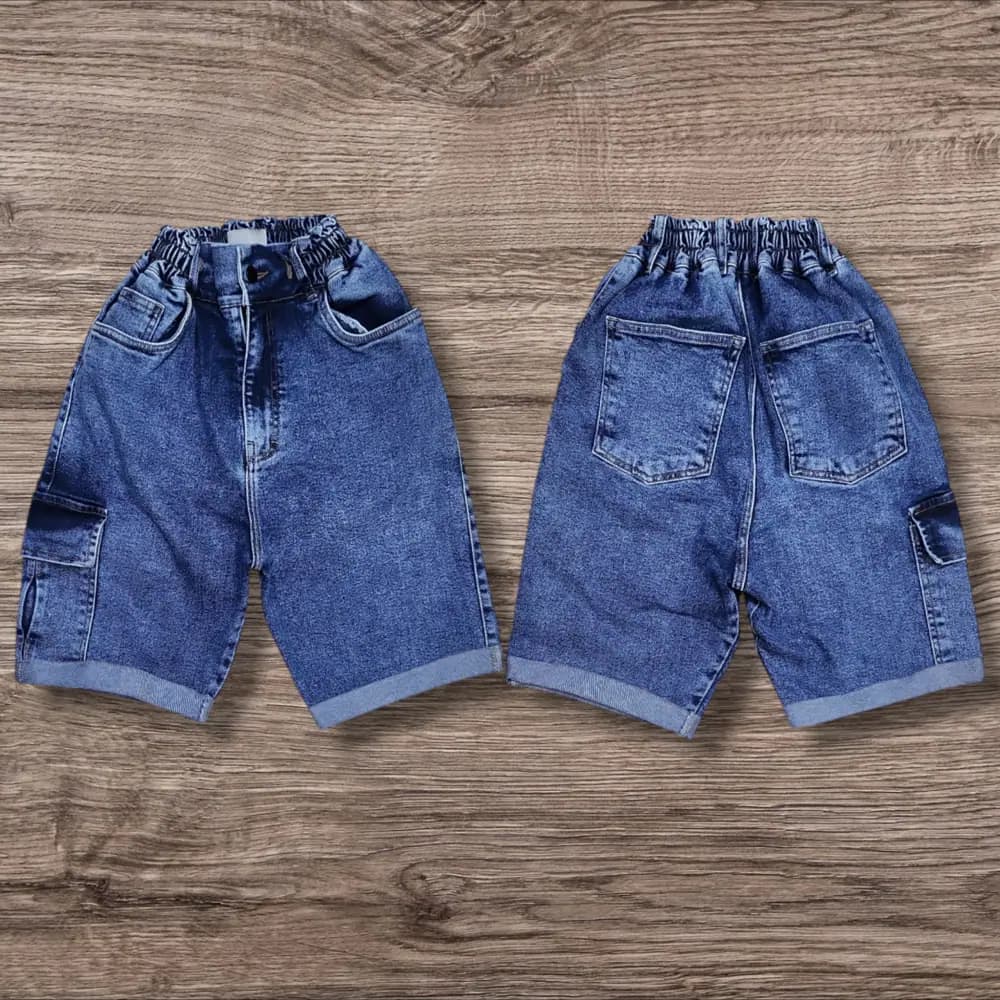شلوارک ZARA آبی روشن
