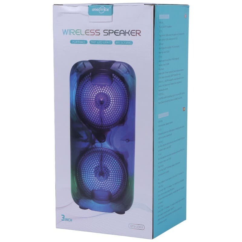 اسپیکر بلوتوثی گریت نایس GTS-2083 — تصویر ۷