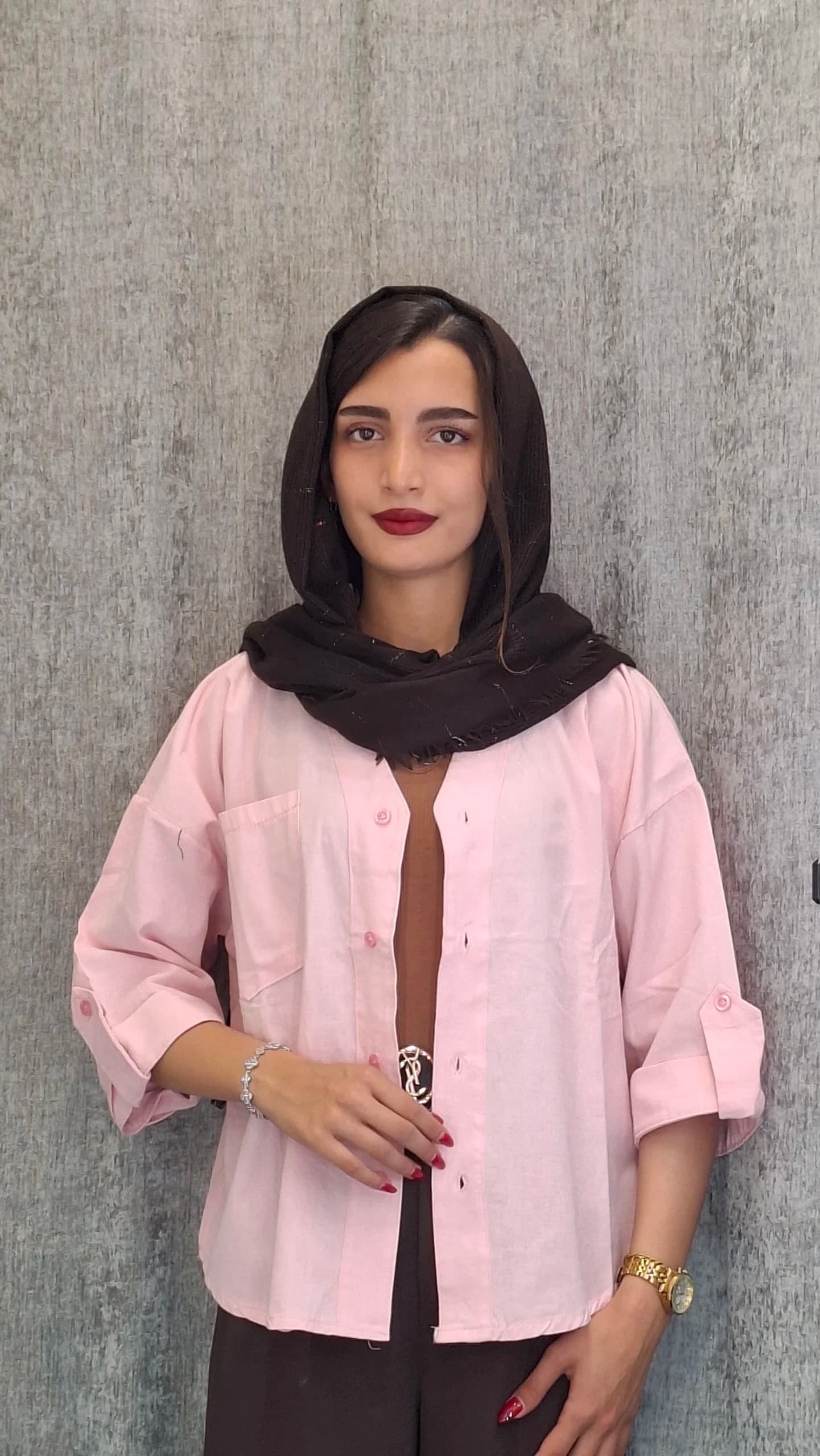 مانتو لنین تک‌جیب پاگن‌دار(زنانه) — تصویر ۴