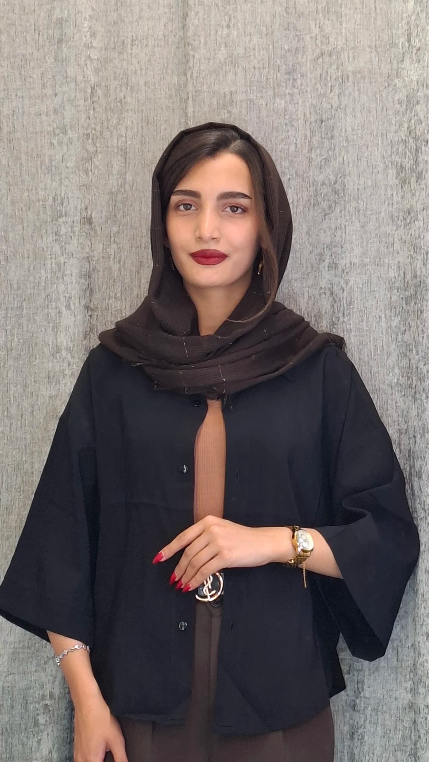 مانتو سیلک پایین هلالی(زنانه) — تصویر ۳