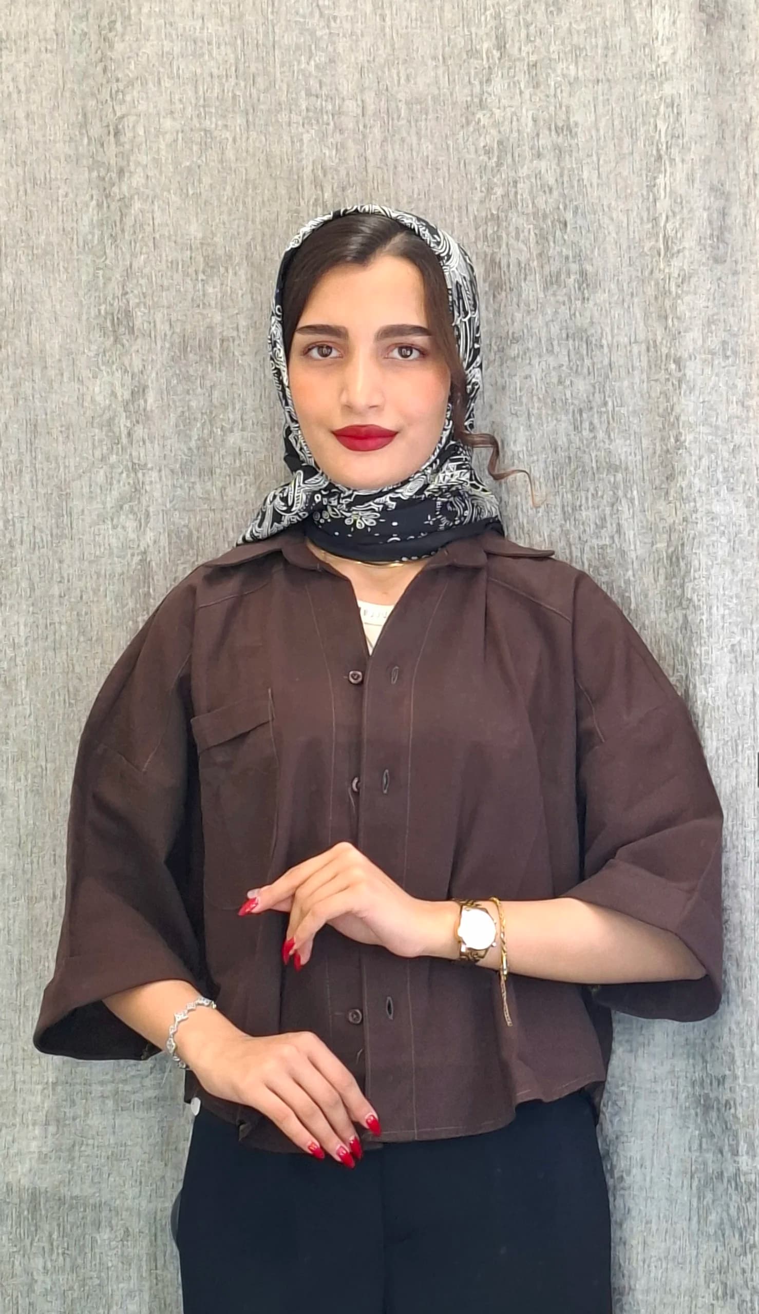 مانتو لنین باکسی تکجیب(زنانه) — تصویر ۳