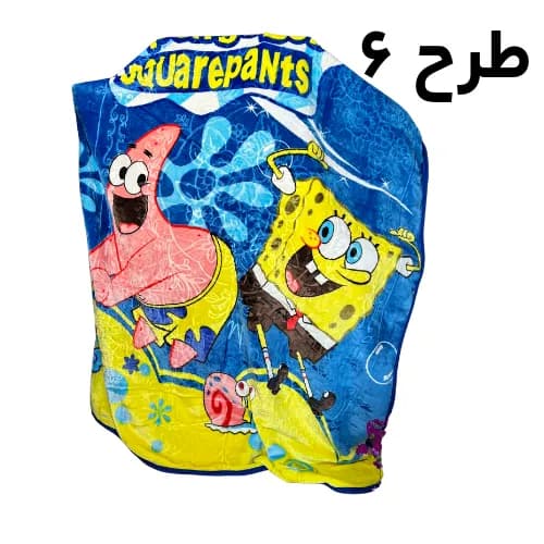 پتو تک نفره طرح عروسکی اینلاو — تصویر ۷