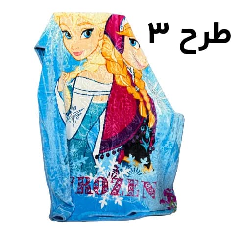 پتو تک نفره طرح عروسکی اینلاو — تصویر ۵