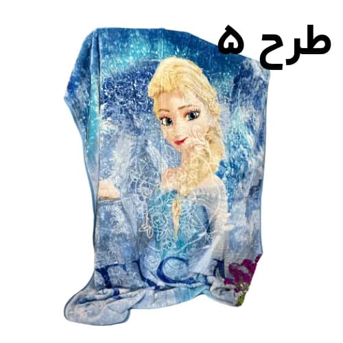پتو تک نفره طرح عروسکی اینلاو — تصویر ۶