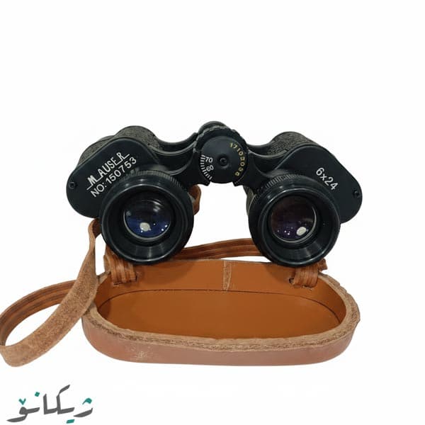 دوربین دوچشمی ماوزر آلمان بدنه فلزی اصلی 24*6 MAUSER — تصویر ۴