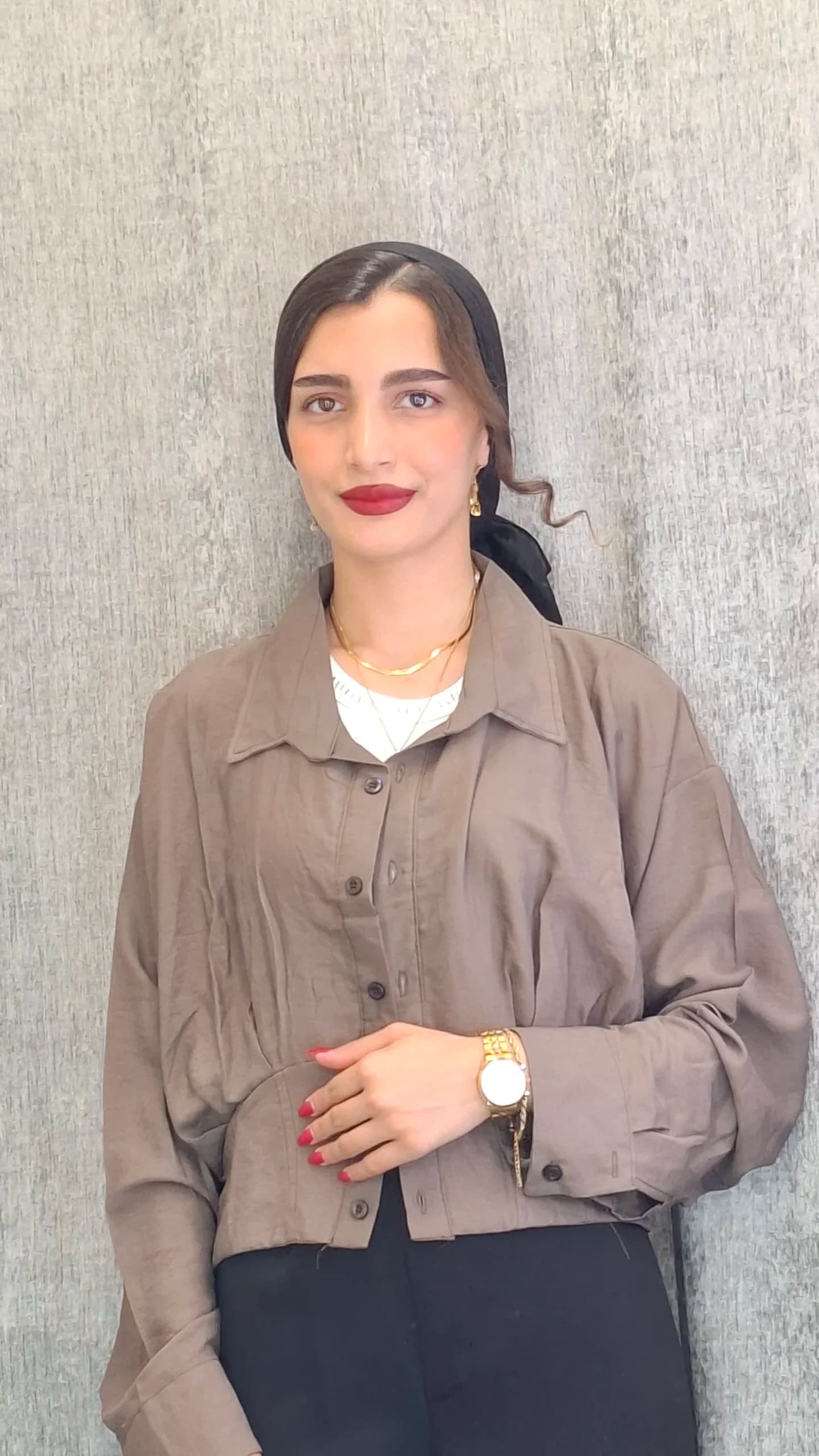 مانتو عروسکی پشت بنددار (زنانه)