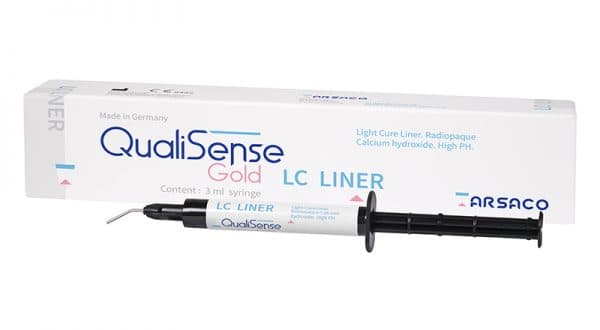 لاینر کلسیم هیدروکساید لایت کیور QualiSense Gold LC LINER
