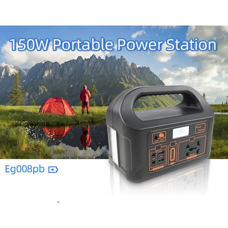پاور استیشن EG-008PB ظرفیت ۱۰۰ هزار میلی آمپر و توان ۱۵۰ وات — تصویر ۹