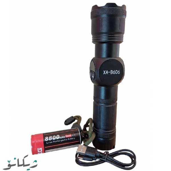 چراغ قوه زوم دار شارژی اسمال سان مدل XA-B606 — تصویر ۷