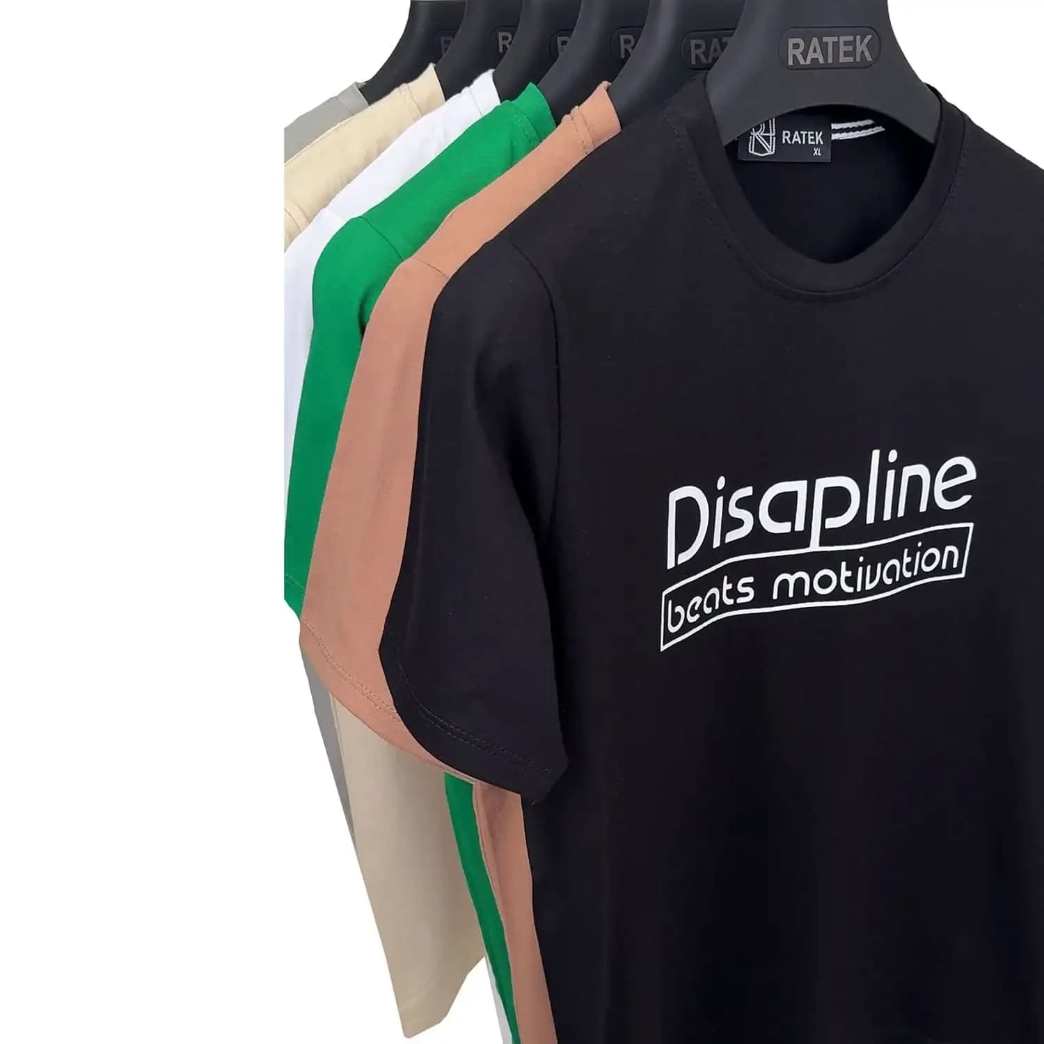 تیشرت نخ پنبه طرح DISAPLINE — تصویر ۴