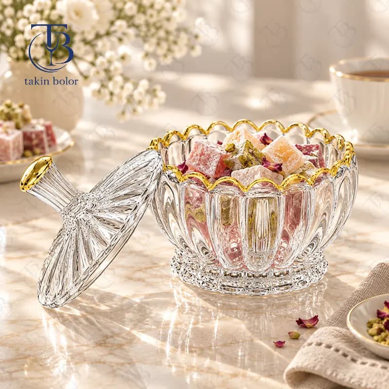 قندان بلینک مکس – مدل KTW269-1 – لب طلا — تصویر ۲