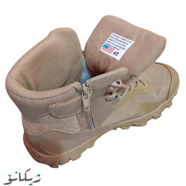 پوتین کوهنوردی ضد آب و ضد لغزش مدل تاکتیکال — تصویر ۵