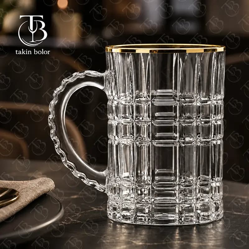 لیوان پوگین – مدل BJB503D – لب طلا