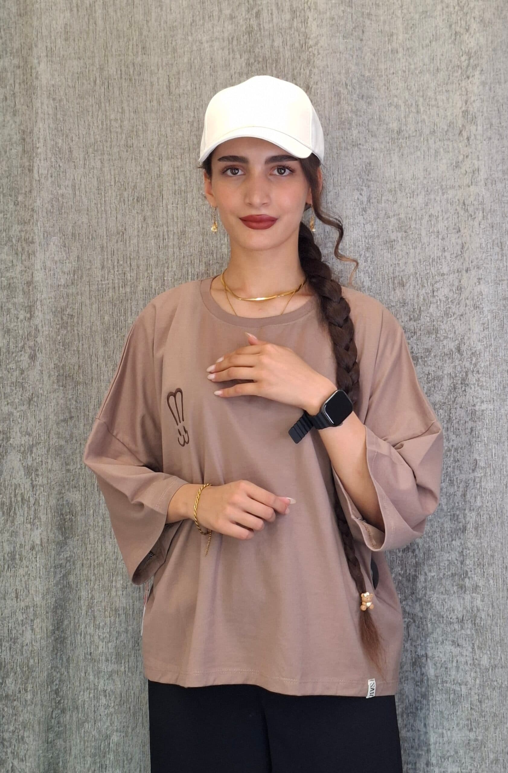 تیشرت باکسی خرگوشی(زنانه) — تصویر ۶