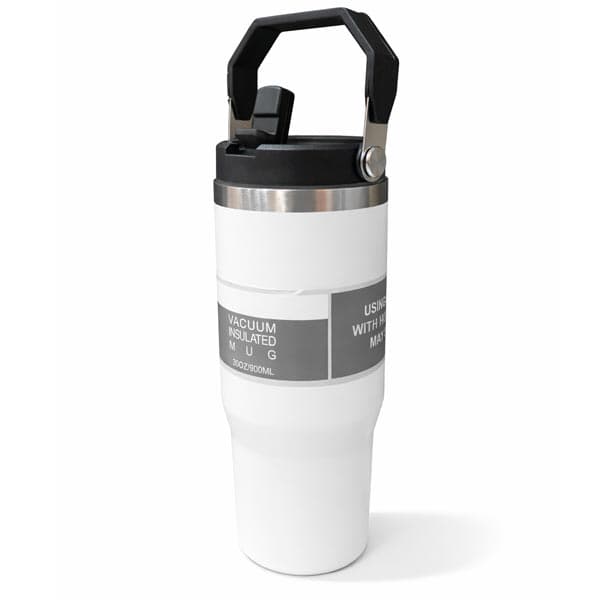 تراول ماگ طرح استنلی مدل ICE FLOW FLIP STRAW