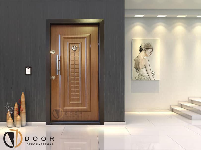 درب ضد سرقت ونوس pvc کد 8022