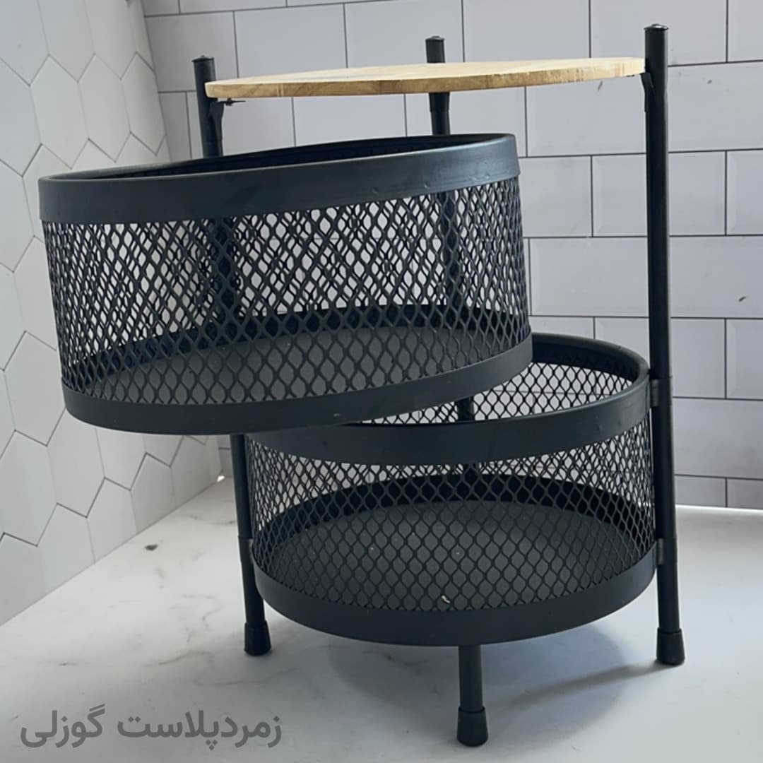 جا پیازی توری 2 طبقه — تصویر ۲
