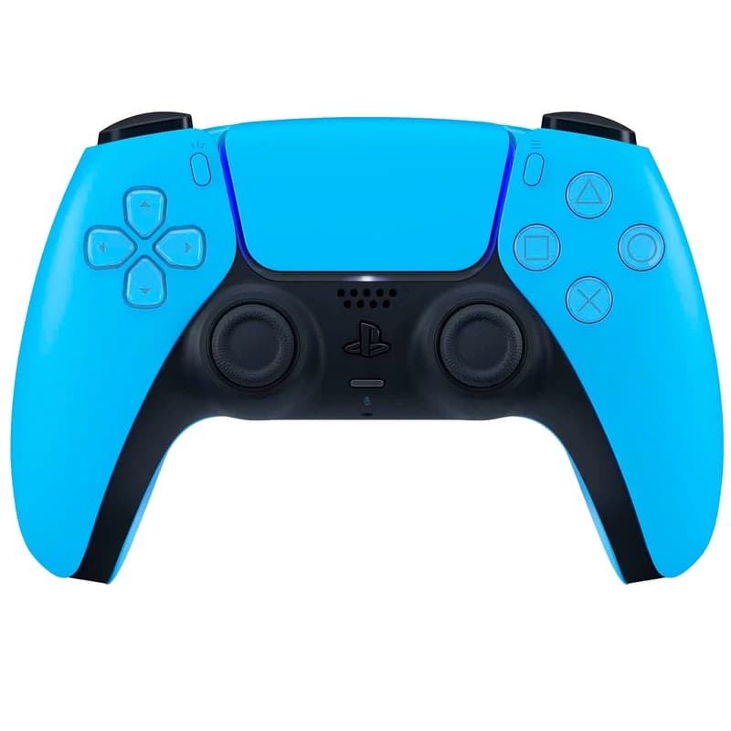 دسته PS5 آبی روشن