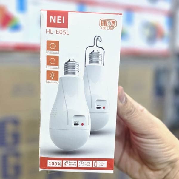لامپ 20 وات شارژی هوشمند HL-E05L — تصویر ۷