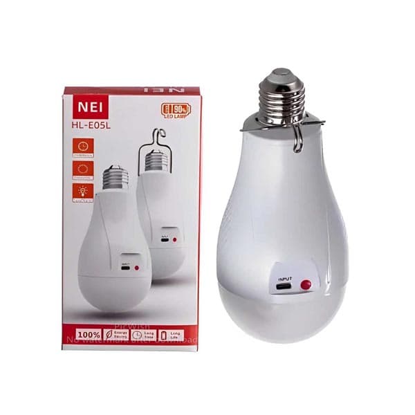 لامپ 20 وات شارژی هوشمند HL-E05L — تصویر ۲