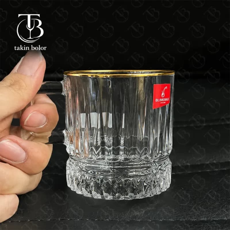 فنجان بلینک مکس – مدل KTZB158 – لب طلا — تصویر ۴